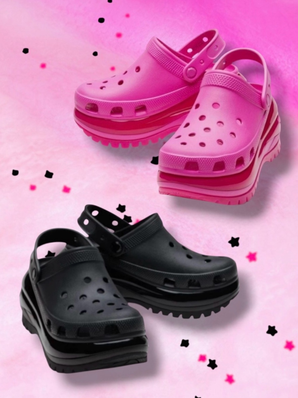 🆕💕CROCS Classic Mega Crush Clog Juice [CHOOSE YOUR COLOR]. W5 / M3. UNISEX. NWOT